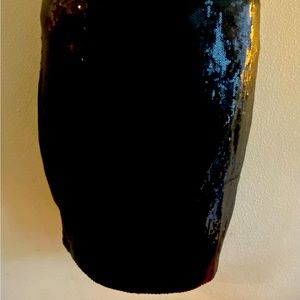 Caché black sequin NWT skirt size 4 with zipper